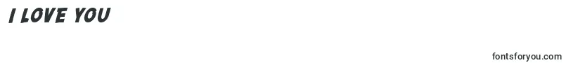 fuente SF Comic Script Bold – Te amo fuentes
